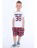 Boys\' white set NDZ4485 - Online store - Boutique